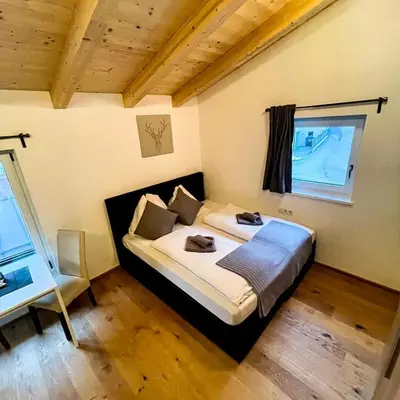 Ein Bett oder Betten in einem Zimmer der Unterkunft EMMA's Studio