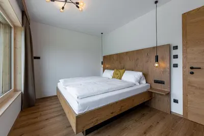 Ein Bett oder Betten in einem Zimmer der Unterkunft Glückhoch2
