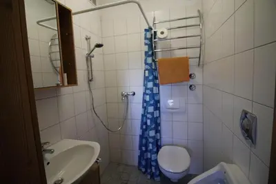 Ein Badezimmer in der Unterkunft Haus Gerdi