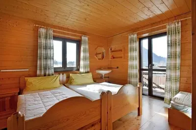 Ein Bett oder Betten in einem Zimmer der Unterkunft Haus Gerdi
