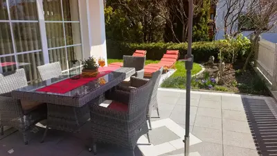 Ein Balkon oder eine Terrasse in der Unterkunft Apart Schiestl