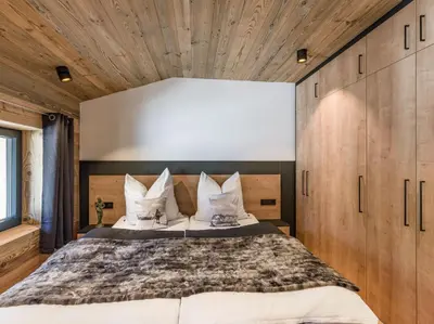 Ein Bett oder Betten in einem Zimmer der Unterkunft Chaleo Apartments