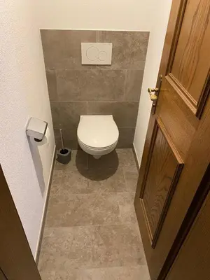 Ein Badezimmer in der Unterkunft Apartment Wildalmblick