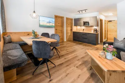 TV/Unterhaltungsangebot in der Unterkunft Ellmauer Hex Appartements
