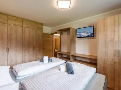 Ein Bett oder Betten in einem Zimmer der Unterkunft Apart Painting