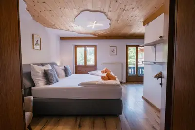 Ein Bett oder Betten in einem Zimmer der Unterkunft Kaiser Apartments