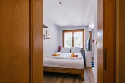 Ein Bett oder Betten in einem Zimmer der Unterkunft Kaiser Apartments