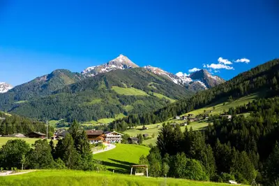 Naturlandschaft in der Nähe der Ferienwohnung