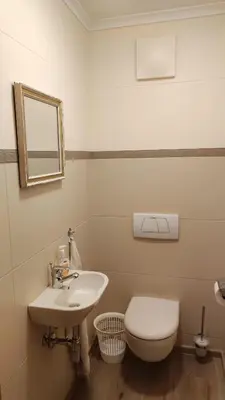 Ein Badezimmer in der Unterkunft Appartement Moaeben
