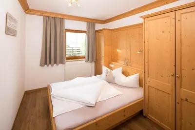 Ein Bett oder Betten in einem Zimmer der Unterkunft Appartement Moaeben
