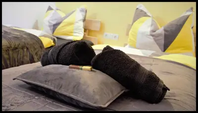 Ein Bett oder Betten in einem Zimmer der Unterkunft Apartment Tirol