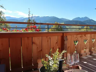Naturlandschaft in der Nähe des Chalets