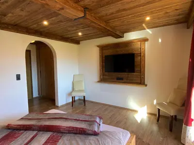 Ein Bett oder Betten in einem Zimmer der Unterkunft Apartment Manuel by Interhome