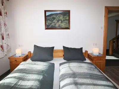 Ein Bett oder Betten in einem Zimmer der Unterkunft Apartment Unterflöber-3 by Interhome
