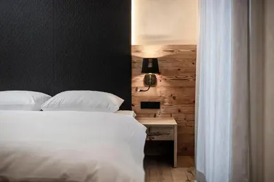 Ein Bett oder Betten in einem Zimmer der Unterkunft LaMonte Luxury Apartments