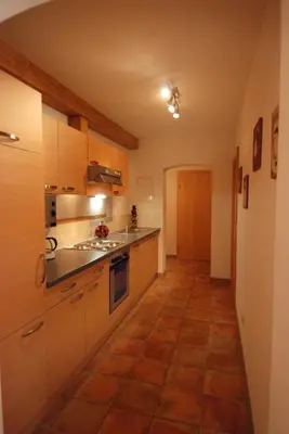 Küche/Küchenzeile in der Unterkunft Apartment Kolb