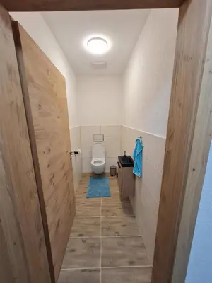 Ein Badezimmer in der Unterkunft Haus Michael