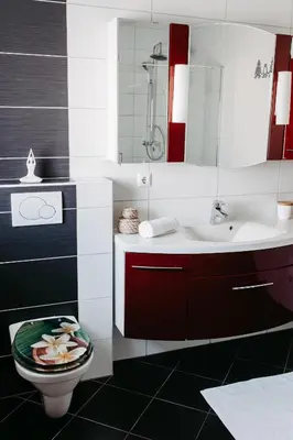 Ein Badezimmer in der Unterkunft Apartment Maria