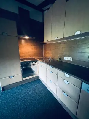 Küche/Küchenzeile in der Unterkunft Appartement Sabrina