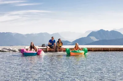 Naturlandschaft in der Nähe des Ferienhauses