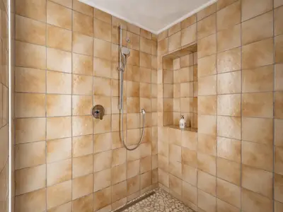 Ein Badezimmer in der Unterkunft Apartement Eil