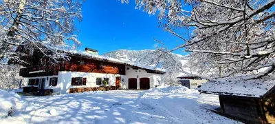 Villa Alpenblick im Winter