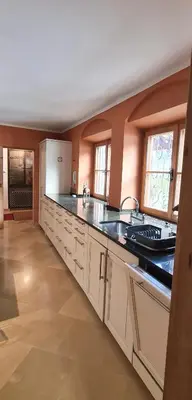 Küche/Küchenzeile in der Unterkunft Villa Alpenblick