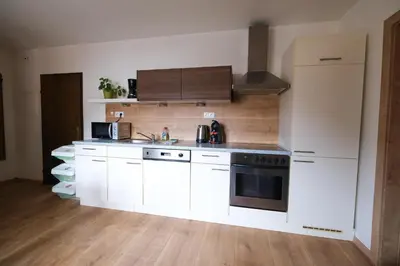 Küche/Küchenzeile in der Unterkunft Haus Simona