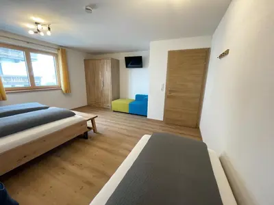 Ein Bett oder Betten in einem Zimmer der Unterkunft Apart Christof