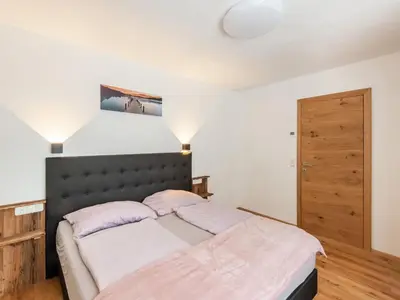 Ein Bett oder Betten in einem Zimmer der Unterkunft Chalet in Stuhlfelden near Ski Slopes
