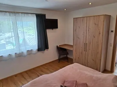 Ein Bett oder Betten in einem Zimmer der Unterkunft Chalet in Stuhlfelden near Ski Slopes