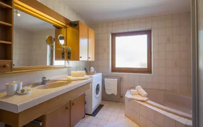 Ein Badezimmer in der Unterkunft Apart Pfister