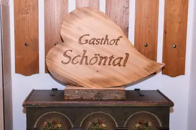 Ein Zertifikat, Auszeichnung, Logo oder anderes Dokument, das in der Unterkunft Gasthof Schöntal ausgestellt ist