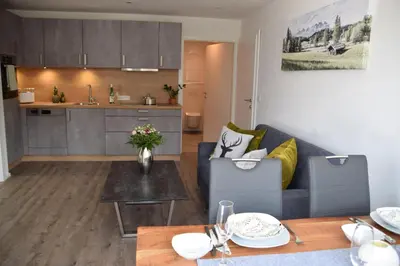 Küche/Küchenzeile in der Unterkunft Apartment Sabrina