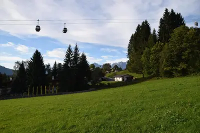 Naturlandschaft in der Nähe der Ferienwohnung