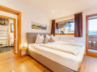 Ein Bett oder Betten in einem Zimmer der Unterkunft Eichenhof