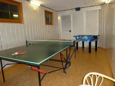 Tischtennis in der Unterkunft Appartement Bergrose oder in der Nähe