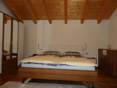 Ein Bett oder Betten in einem Zimmer der Unterkunft Ferienwohnung Irmgard