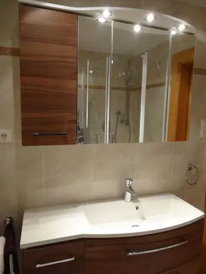 Ein Badezimmer in der Unterkunft Ferienwohnung Irmgard