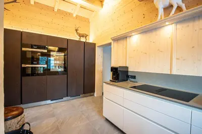 Küche/Küchenzeile in der Unterkunft Chalet Hochkrimml 43