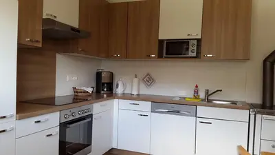 Küche/Küchenzeile in der Unterkunft Haus Spitaler