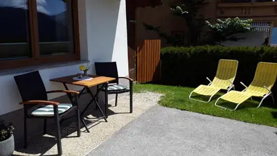Ein Garten an der Unterkunft Haus Spitaler