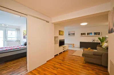TV/Unterhaltungsangebot in der Unterkunft Apartments Evandi