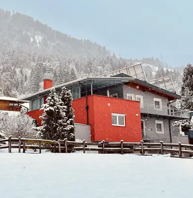 Apartments Evandi im Winter