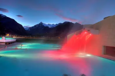 Der Swimmingpool an oder in der Nähe von TALHEIMER Grias di & Hoamat since 1958 inklusive Therme TAUERN SPA & Jokercard