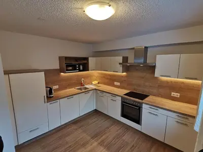 Küche/Küchenzeile in der Unterkunft Appartement Kröll Katharina