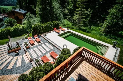 Grundriss der Unterkunft Chalet Gamsglück - mit Sauna und Pool