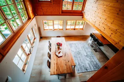 Grundriss der Unterkunft Chalet Gamsglück - mit Sauna und Pool