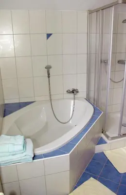 Ein Badezimmer in der Unterkunft Ferienhaus Enterberg