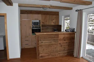 Küche/Küchenzeile in der Unterkunft Ferienhaus Enterberg